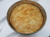 Krémes almás pite