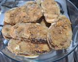 Foto del paso 4 de la receta: Milanesas de berenjenas rellenas de jamón y queso