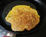 বেসন চিলা (Besan Chilla recipe in Bengali) রেসিপি ধাপ - 9 ছবি