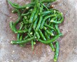Foto langkah ke 3 dari resep Tongkol cabe ijo rimbang.