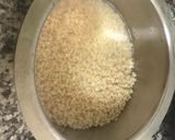 A picture of step 1 of Fibrous Dahi vadas.