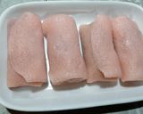 Foto langkah ke 4 dari resep Dadar Gulung, Tanpa Telur.
