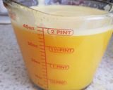A picture of step 2 of My 2 Fresh Orange juices smooth & With bits. ❤.