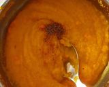 A picture of step 3 of Mango Sheera/Kesari.