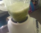 Foto del paso 2 de la receta: Arroz verde🍚green rice