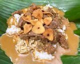 Foto langkah ke 5 dari resep Sego gandul simple.