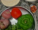 सूजी बेसन चीला रेसिपी चरण 1 फोटो