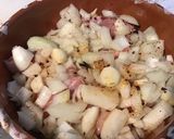 Une image de l'étape 7 de Chevreau mariné façon créole aux oignons,épices,citron et herbes aromatiques.