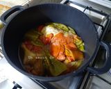 Une image de l'étape 3 de Poulet aux poivrons et œufs 🍴.
