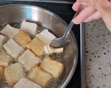 Hình bước làm 3 của món Đậu rán (món chay)