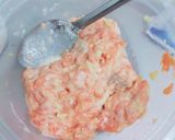 Foto langkah ke 2 dari resep Bakso Salmon MPASI.