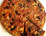A picture of step 15 of Zebra bread pudding.
