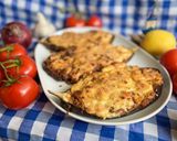 Une image de l'étape 13 de Papoutsakia 🇬🇷 aubergines farcies à la viande hachée et béchamel.