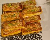 عکس مرحله 13 از دستور شیرینی زبان با خمیر هزارلا🥨