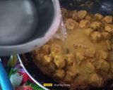 A picture of step 8 of Soya Chunk Curry Masala.