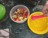 A picture of step 4 of Mexican Bean Salad.