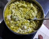 A picture of step 2 of Whole Green Gram Pakoda.