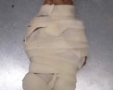 A picture of step 4 of Rajma mummies.