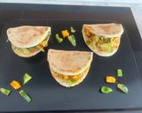 A picture of step 6 of Paneer Pita Pockets🥰.