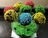 Foto del paso 5 de la receta: Pops Cake arco iris (bolitas de bizcochuelo)