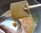 A picture of step 3 of Til Chikki.