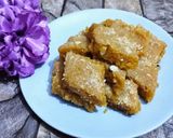 A picture of step 5 of Besan ka Halwa😃😃.