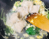 Foto langkah ke 5 dari resep Pangsit goreng ayam jamur.