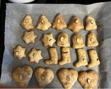 Mézes csók mandulával recept fázis 4 fotója