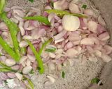 A picture of step 3 of Mutton pepper masala.