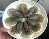 Hình bước làm 1 của món Tôm nướng phô mai không gia vị (bằng lò chiên không dầu)