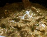 Foto del paso 2 de la receta: Strogonoff de pollo sin gluten 🖤