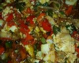 A picture of step 14 of White yam with garlic egg source by s@lma ful@rny.