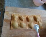 A picture of step 4 of Ravioli with Tomato Paste, Filled with Ricotta and Spinach.
