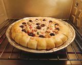 A picture of step 5 of Cheesy Bites Tikka Pizza 🍕🍕.