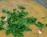 A picture of step 8 of Green peas masala.