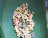 Foto langkah ke 4 dari resep Pepes tahu ampela dan jantung.