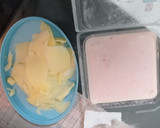 Foto del paso 2 de la receta: Sándwiches de calabacín 😋