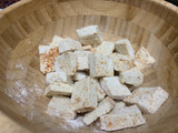 Arroz con tofu al curry