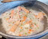 A picture of step 2 of Vellutata Di Scampi E Patate Langostine And Potato Soup.
