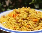 A picture of step 2 of Fried rice.