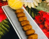 A picture of step 5 of Crispy cheesy crocklets.