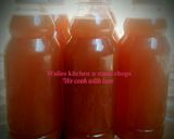 A picture of step 7 of Carrot natural drink.
