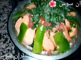 طاجين بالدجاج مخضر بطاطا حلوة😋👌
