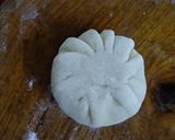 A picture of step 3 of Gujarati Puran Poli (vedmi).