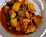 Zöldborsós csirke brassói recept fázis 4 fotója