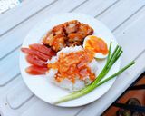 รูปขั้นตอนการทำที่ 7 ของ ข้าวหมูกรอบ จำเป็น ด้วยหม้ออบลมร้อน และวัตถุดิบที่หาได้ในครัว