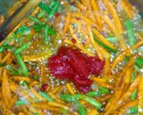 A picture of step 4 of My special stire fry spaghetti.