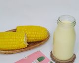 Hình bước làm 1 của món Sữa bắp cho bé
