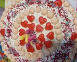 Különleges habkönnyű torta 🎂Rebarbara-🌿 mascarponés🎂 pudingos- tejszínes- torta recept fázis 14 fotója