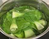 Foto langkah ke 2 dari resep Garlic pakcoy ala chinese resto.